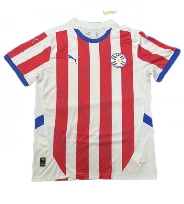 Paraguay Replica Home Stadium Shirt Copa America 2024 Short Sleeve